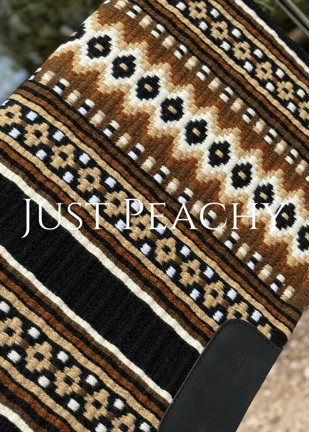 Just Peachy Western Show Blanket ~ The 3.0 Kaycee #0026