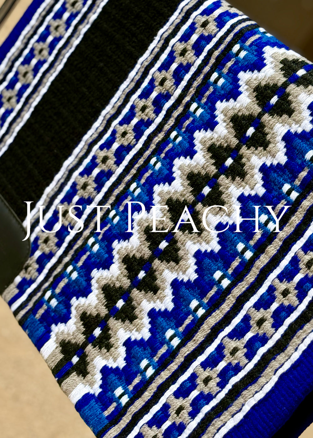 Just Peachy Western Show Blanket ~ The 3.0 Kaycee #0030