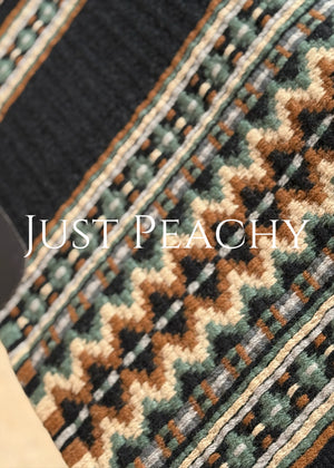 Just Peachy Western Show Blanket ~ The 3.0 Kaycee #5027