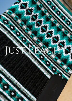 Just Peachy Western Show Blanket ~ The 3.0 Kaycee #0043