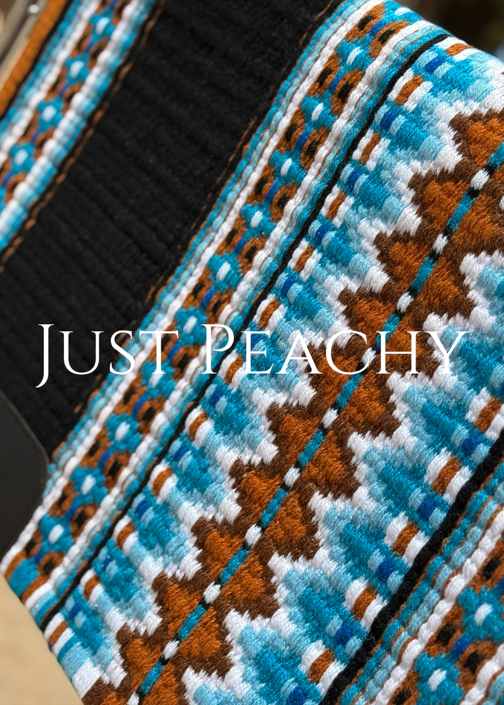 Just Peachy Western Show Blanket ~ The 3.0 Kaycee #5012B