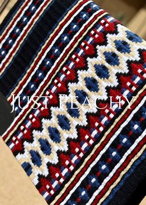 Just Peachy Western Show Blanket ~ The 2.0 Kaycee #0046