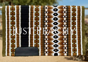 Just Peachy Western Show Blanket ~ The 3.0 Kaycee #0025A