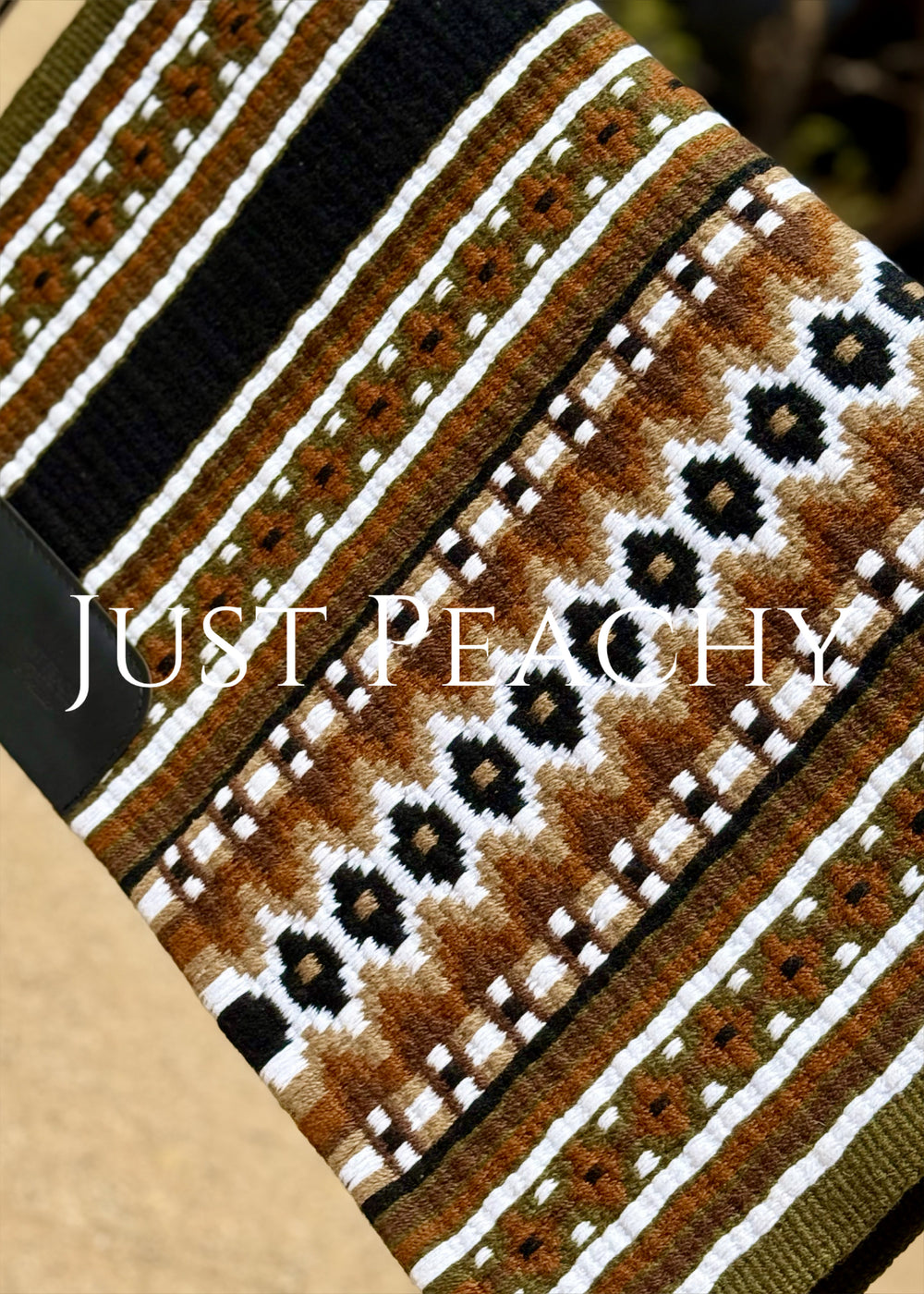 Just Peachy Western Show Blanket ~ The 3.0 Kaycee #0025A