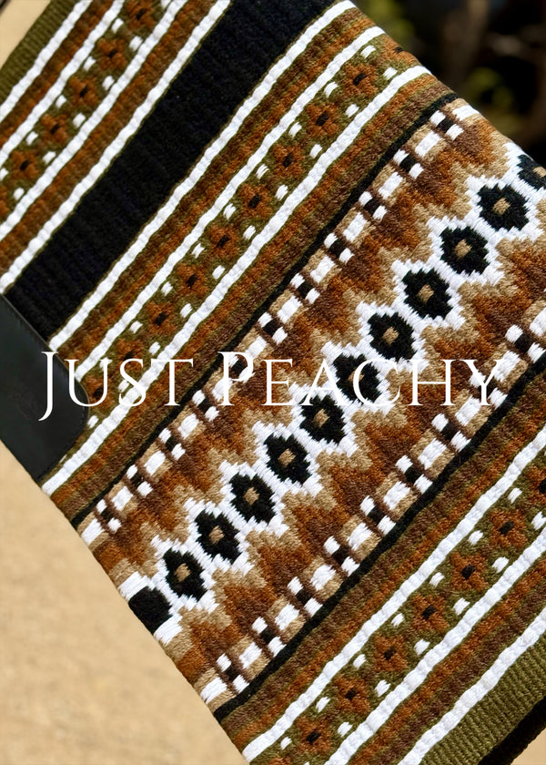 Just Peachy Western Show Blanket ~ The 3.0 Kaycee #0025A