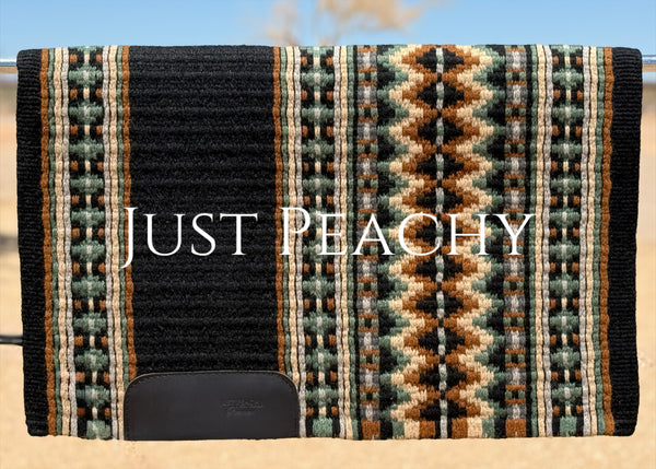 Just Peachy Western Show Blanket ~ The 3.0 Kaycee #5027