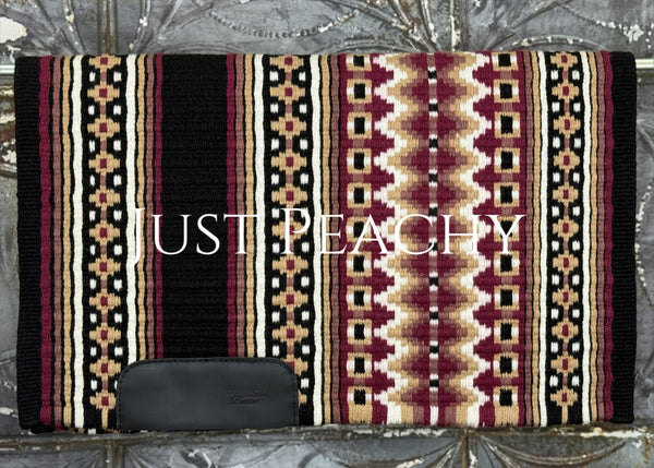 Just Peachy Western Show Blanket ~ The 3.0 Kaycee #0037