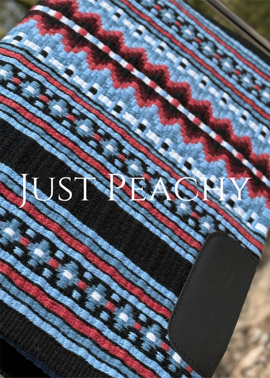 Just Peachy Western Show Blanket ~ The 3.0 Kaycee #0020