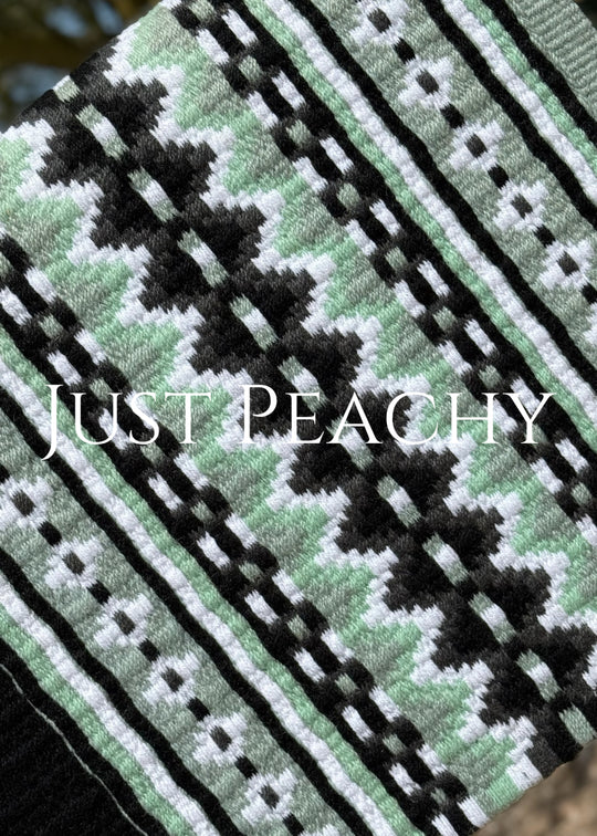 Just Peachy Western Show Blanket ~ The 2.0 Kaycee #0015