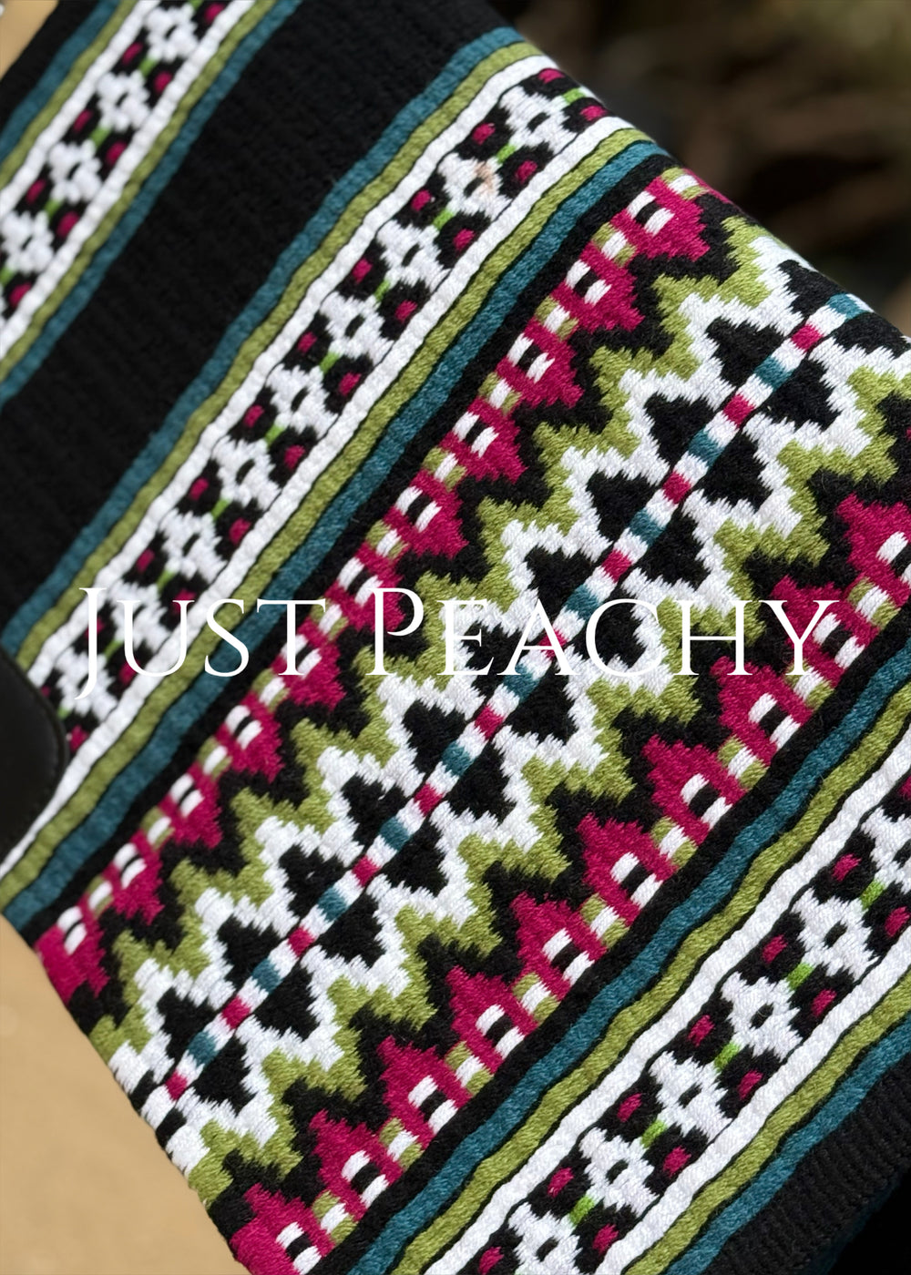 Just Peachy Western Show Blanket ~ The 3.0 Kaycee #5040A