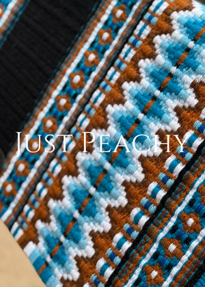Just Peachy Western Show Blanket ~ The 3.0 Kaycee #5012