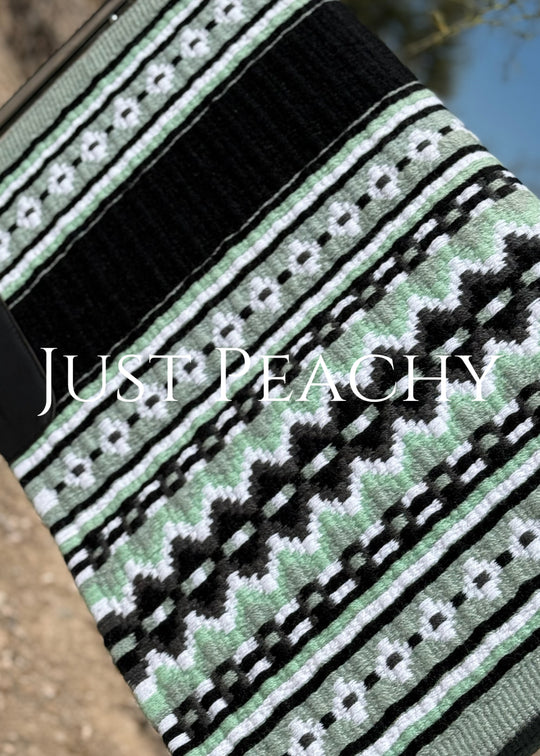 Just Peachy Western Show Blanket ~ The 2.0 Kaycee #0015