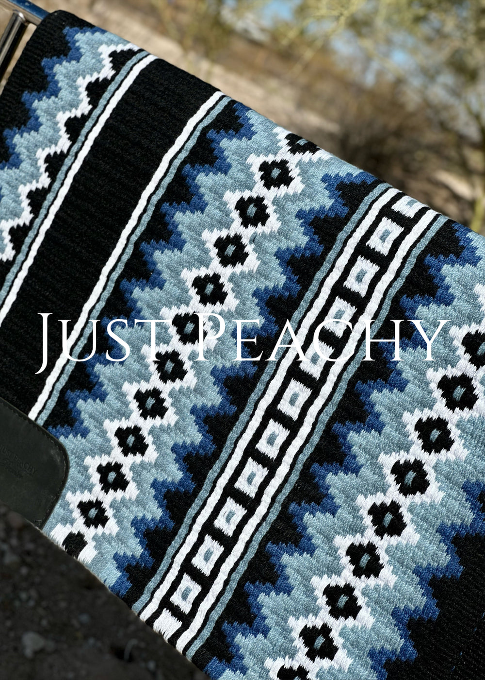 Just Peachy Western Show Blanket ~ SweetWater #8132-2