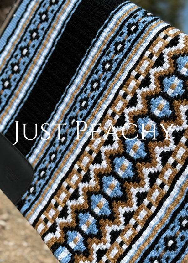 Just Peachy Western Show Blanket ~ The 3.0 Kaycee #0019