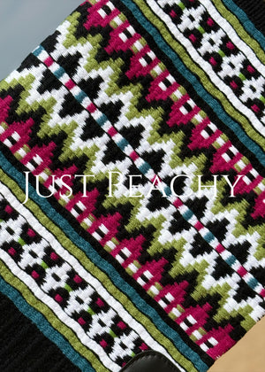 Just Peachy Western Show Blanket ~ The 3.0 Kaycee #5040A