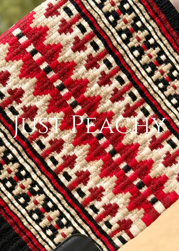 Just Peachy Western Show Blanket ~ The 3.0 Kaycee #0038