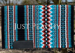 Just Peachy Western Show Blanket ~ The 3.0 Kaycee #0022