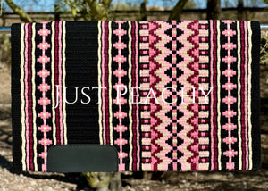 Just Peachy Western Show Blanket ~ The 2.0 Kaycee #0051