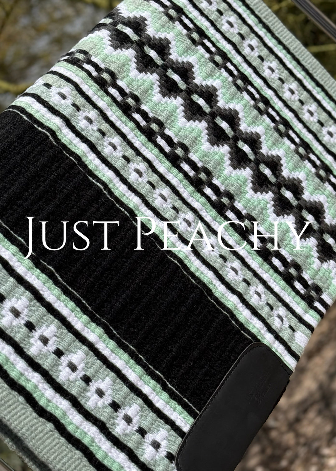 Just Peachy Western Show Blanket ~ The 2.0 Kaycee #0015
