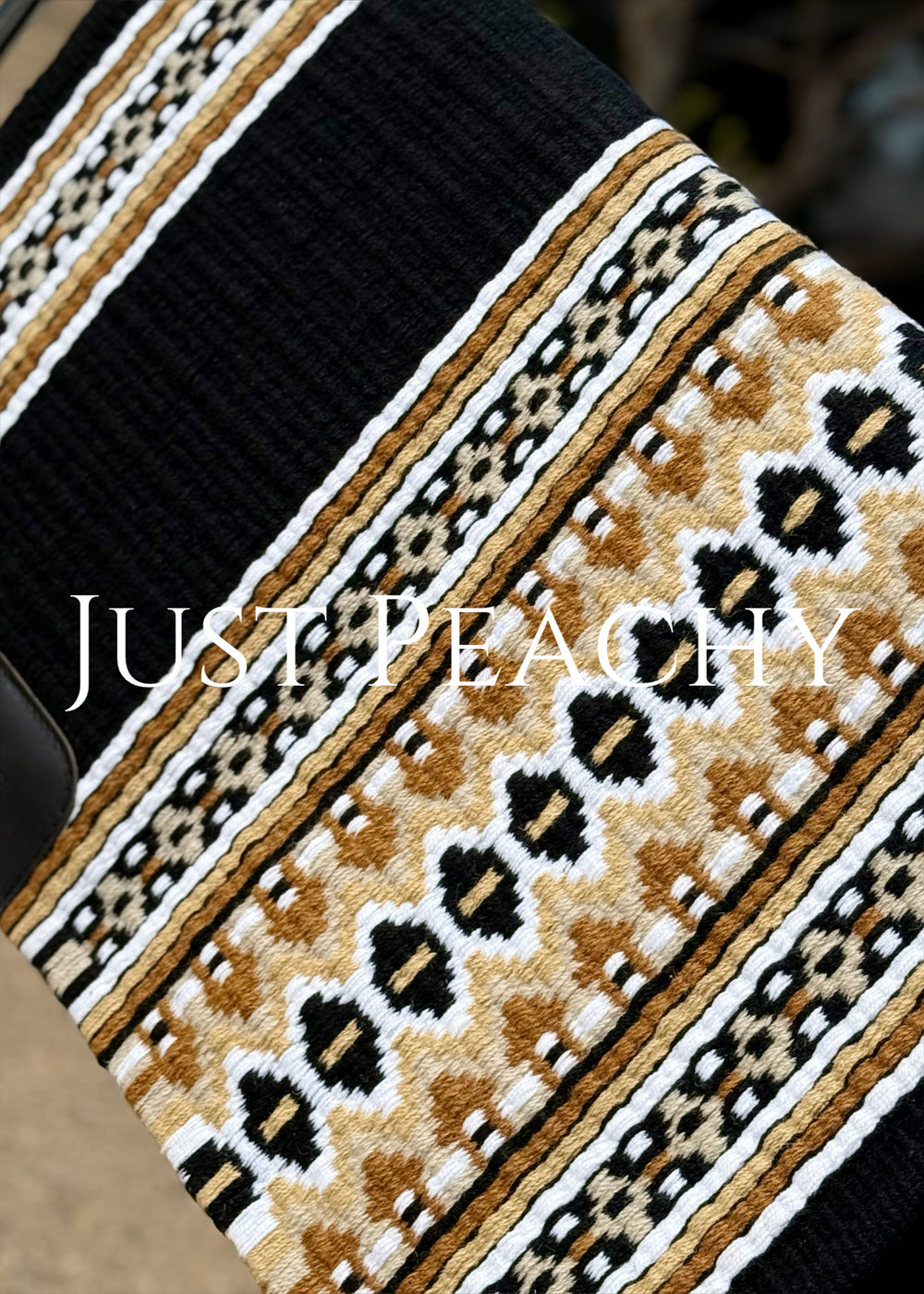 Just Peachy Western Show Blanket ~ The 3.0 Kaycee #002