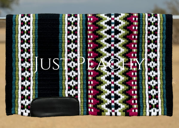 Just Peachy Western Show Blanket ~ The 3.0 Kaycee #5040A