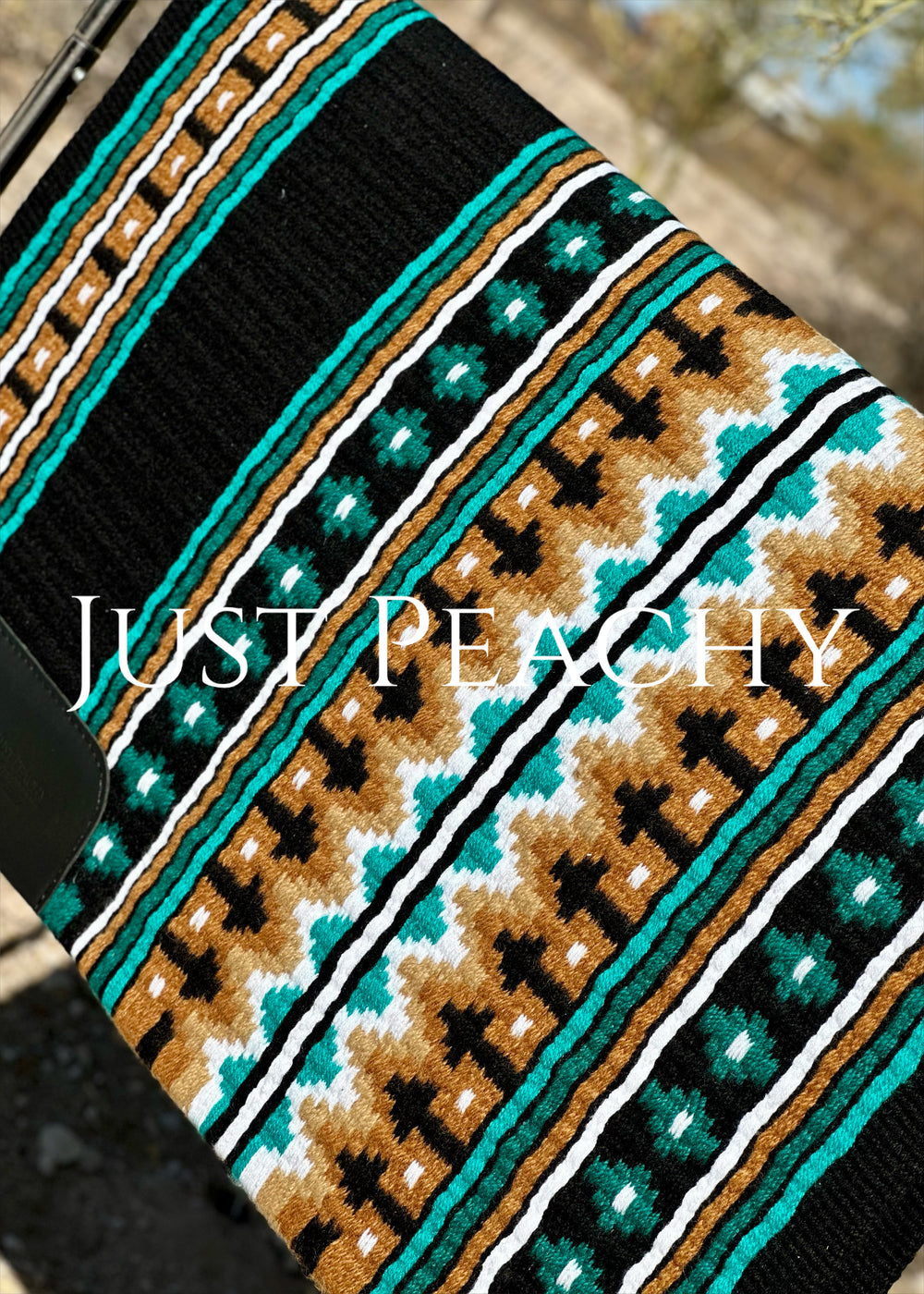 Just Peachy Western Show Blanket ~ The Centennial 1011-1