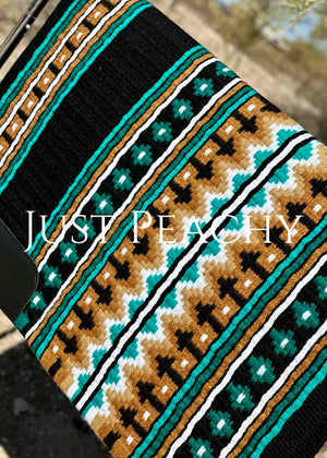 Just Peachy Western Show Blanket ~ The Centennial 1011-1