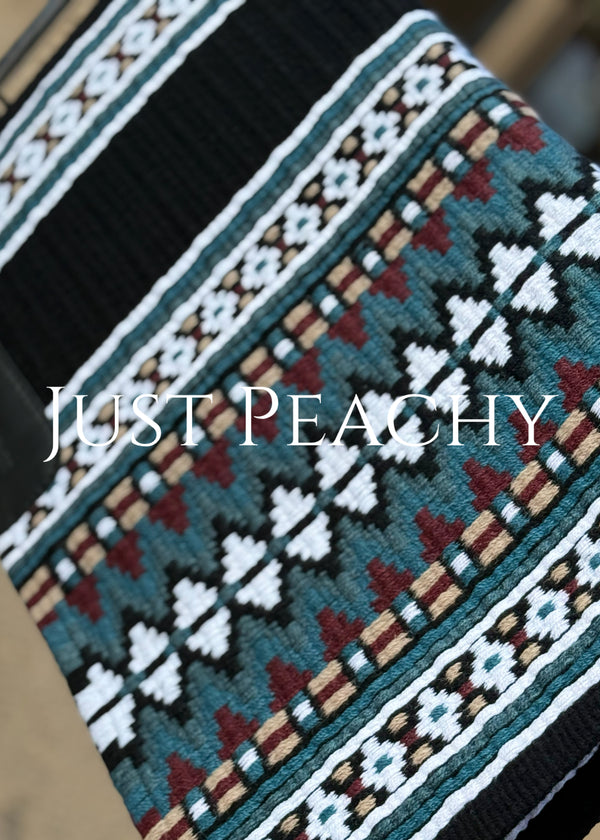 Just Peachy Western Show Blanket ~ The 3.0 Kaycee #5041
