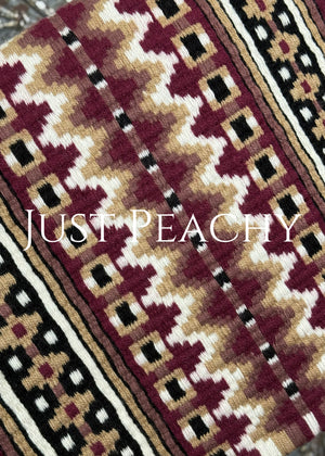 Just Peachy Western Show Blanket ~ The 3.0 Kaycee #0037