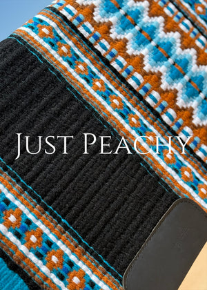 Just Peachy Western Show Blanket ~ The 3.0 Kaycee #5012