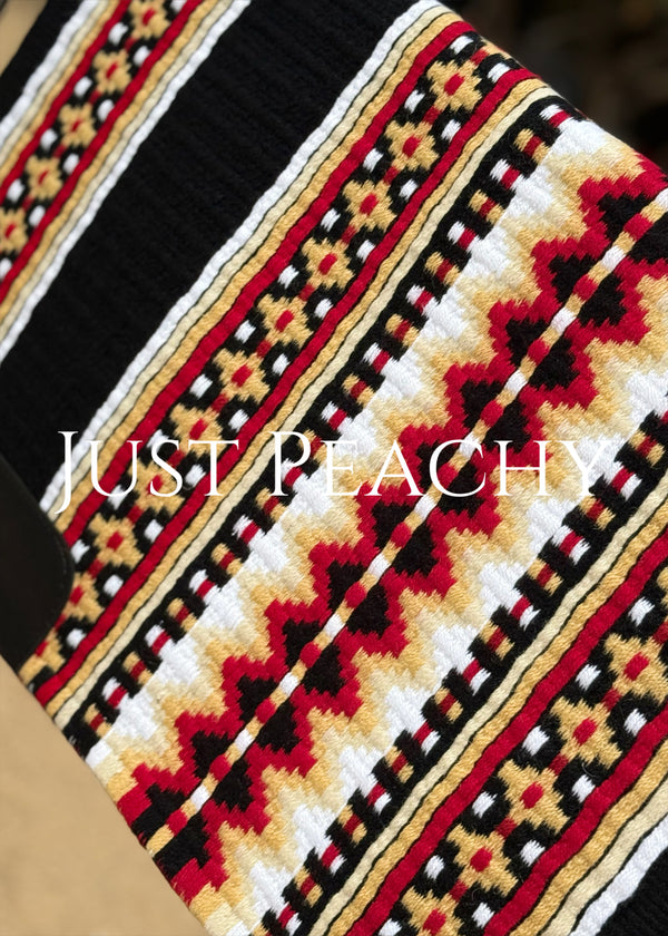 Just Peachy Western Show Blanket ~ The 3.0 Kaycee #5033