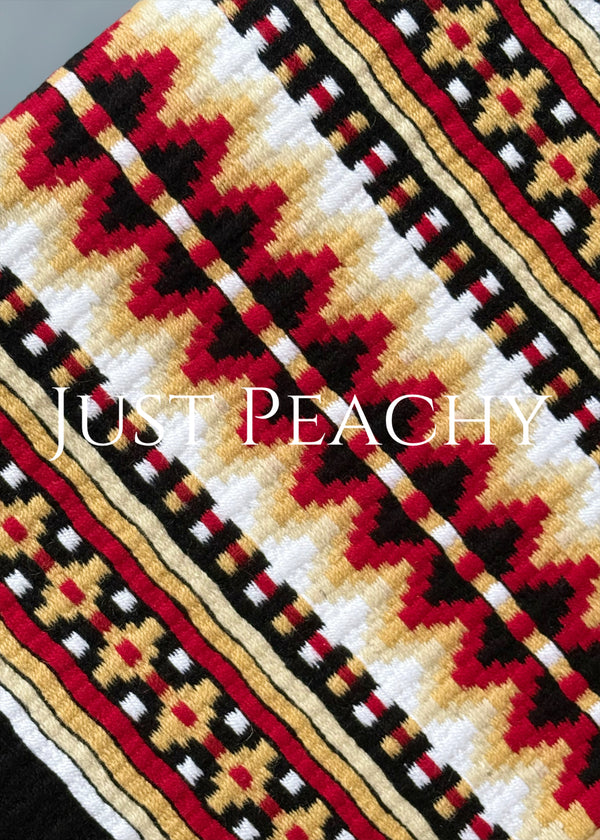 Just Peachy Western Show Blanket ~ The 3.0 Kaycee #5033