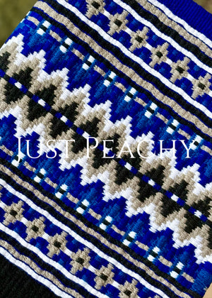 Just Peachy Western Show Blanket ~ The 3.0 Kaycee #0030