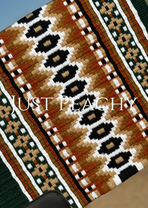 Just Peachy Western Show Blanket ~ The 3.0 Kaycee #5015