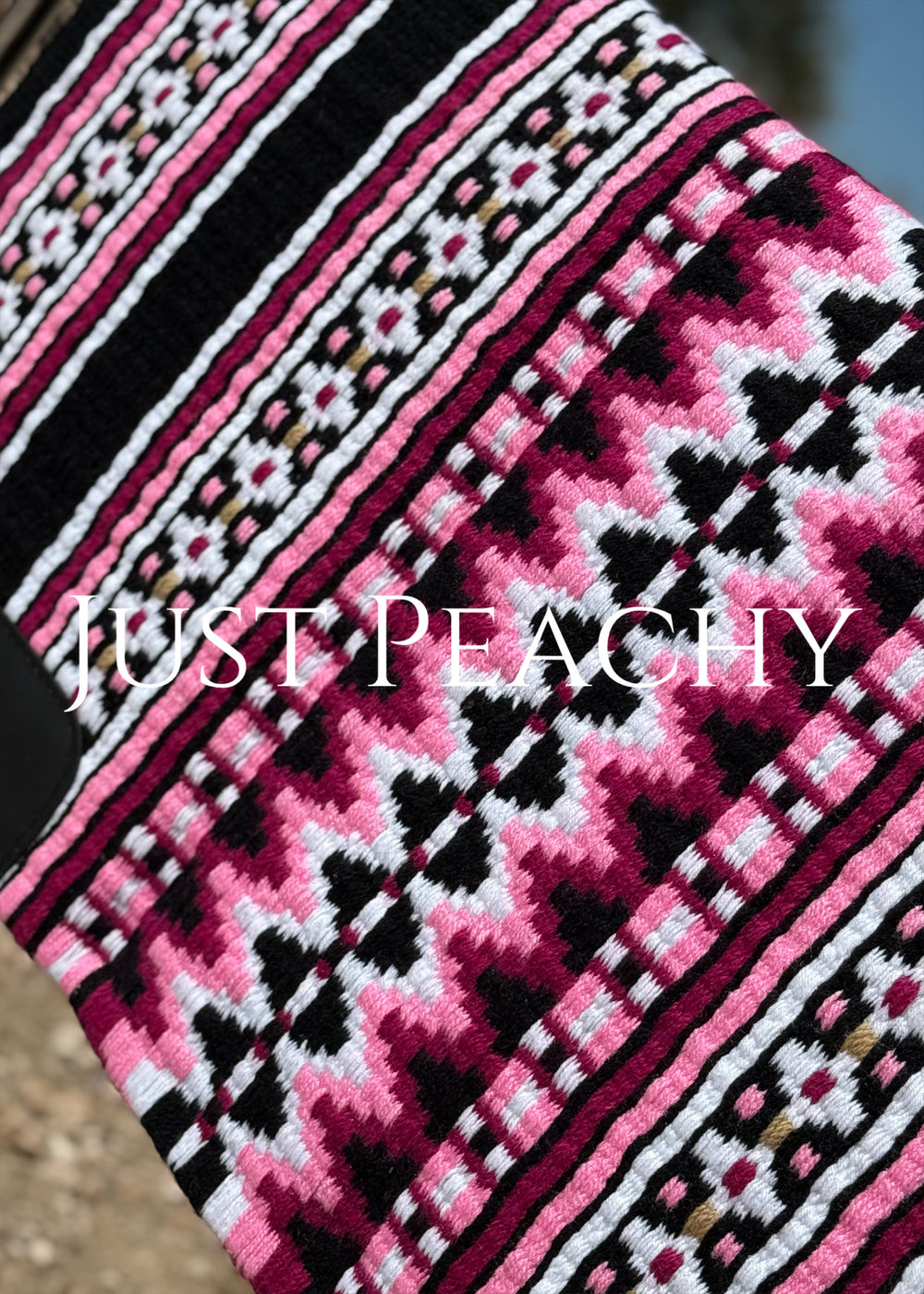 Just Peachy Western Show Blanket ~ The 3.0 Kaycee #0028