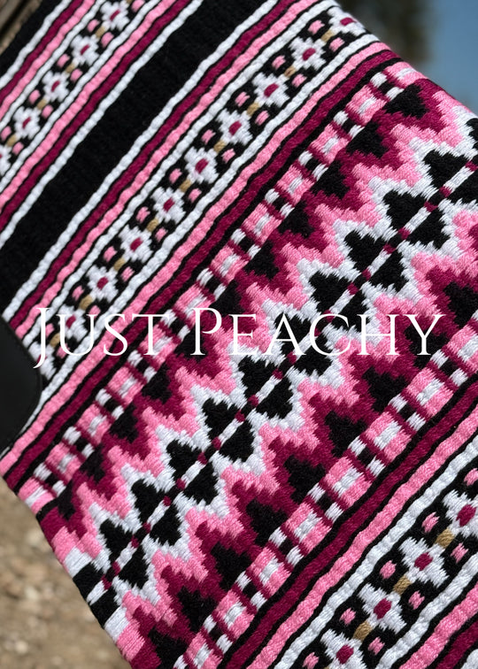 Just Peachy Western Show Blanket ~ The 3.0 Kaycee #0028