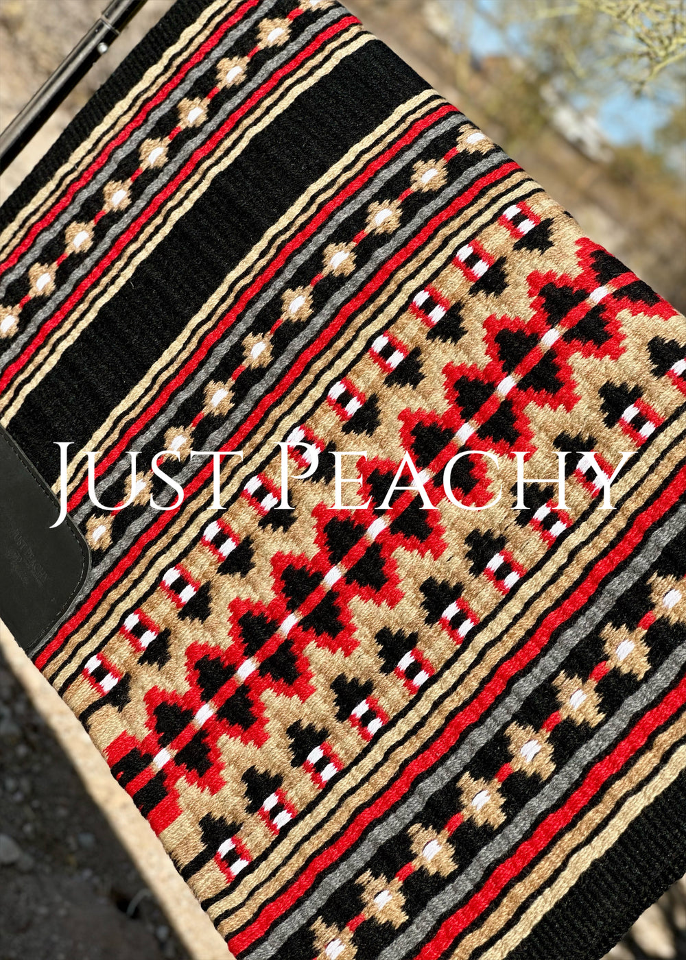 Just Peachy Western Show Blanket ~ The 2.0 Kaycee #008B