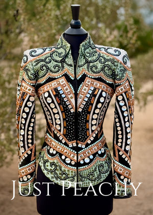 Western showmanship jacket by Lindsey James Show Clothing