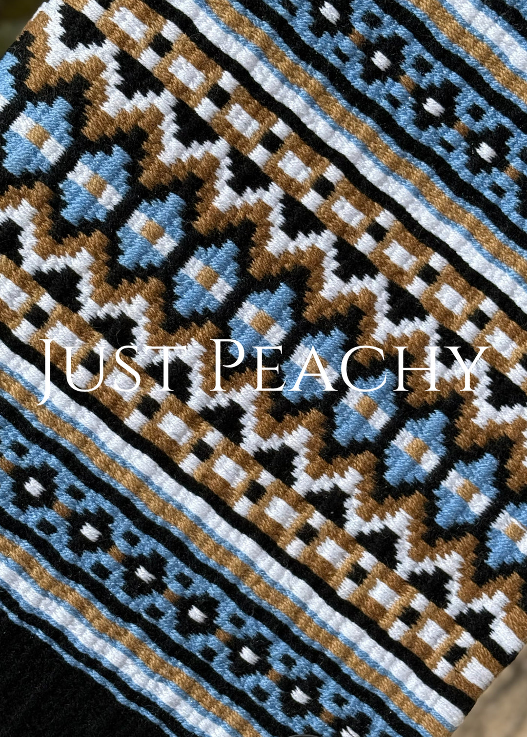 Just Peachy Western Show Blanket ~ The 3.0 Kaycee #0019