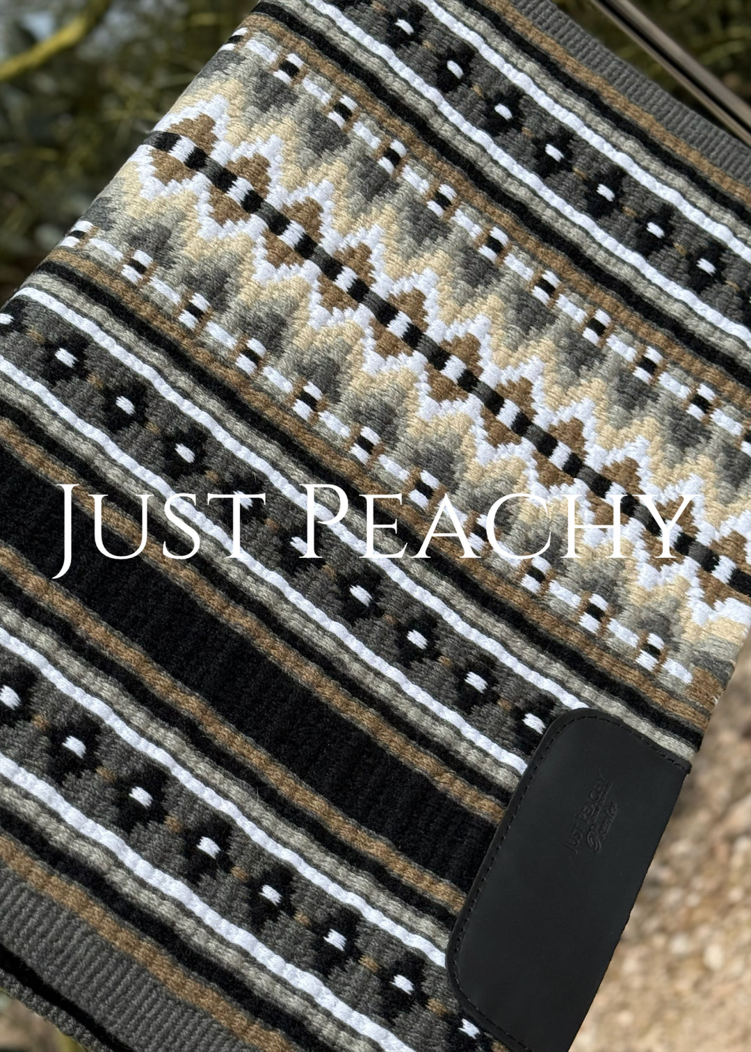 Just Peachy Western Show Blanket ~ The 2.0 Kaycee #1028