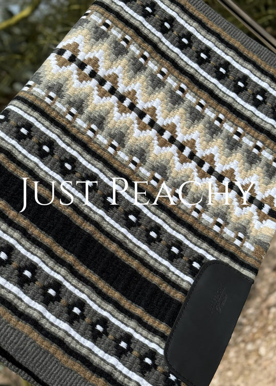 Just Peachy Western Show Blanket ~ The 2.0 Kaycee #1028