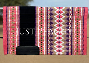 Just Peachy Western Show Blanket ~ The 3.0 Kaycee #5036