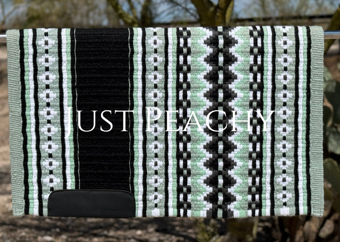 Just Peachy Western Show Blanket ~ The 2.0 Kaycee #0015