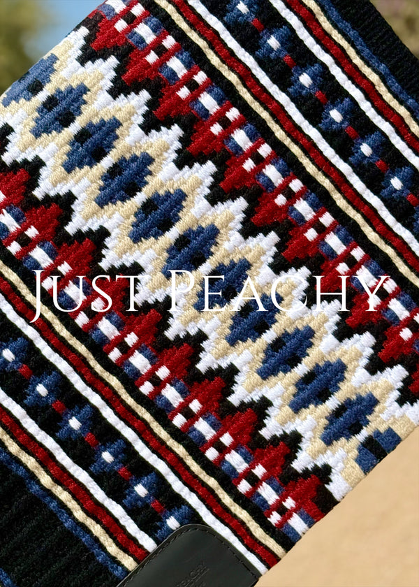 Just Peachy Western Show Blanket ~ The 2.0 Kaycee #0046