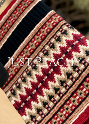 Oversized western show blanket