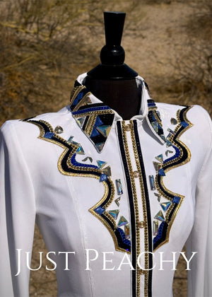 DarDar8 Designs western horse show shirt