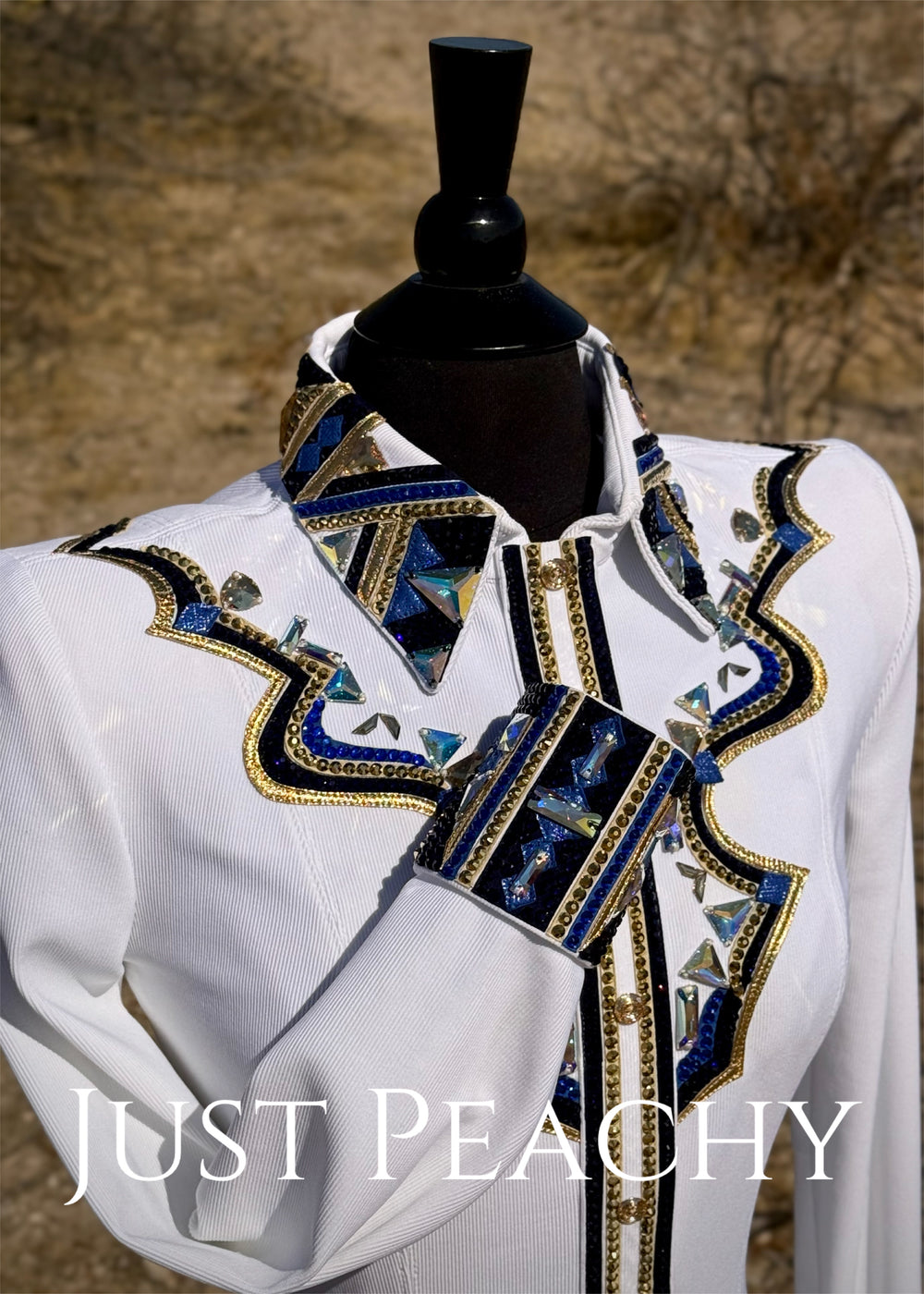 DarDar8 Designs western horse show shirt