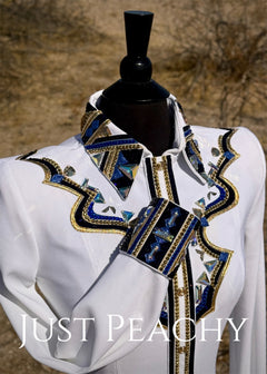 DarDar8 Designs western horse show shirt