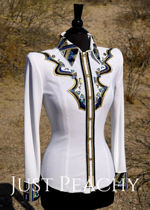 DarDar8 Designs western horse show shirt