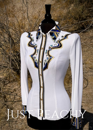 DarDar8 Designs western horse show shirt